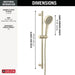 51913-PN-PR Bathroom/Bathroom Tub & Shower Faucets/Handshowers