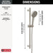 51913-SS-PR Bathroom/Bathroom Tub & Shower Faucets/Handshowers