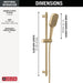 51915-CZ-PR Bathroom/Bathroom Tub & Shower Faucets/Handshowers