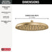 52213-CZ-PR Bathroom/Bathroom Tub & Shower Faucets/Showerheads