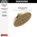 52913-CZ-PR Bathroom/Bathroom Tub & Shower Faucets/Showerheads