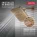 52914-CZ-PR Bathroom/Bathroom Tub & Shower Faucets/Showerheads