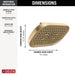 52915-CZ-PR Bathroom/Bathroom Tub & Shower Faucets/Showerheads