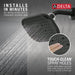 52955-BL Bathroom/Bathroom Tub & Shower Faucets/Showerheads