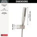 55809-SS-PR Bathroom/Bathroom Tub & Shower Faucets/Handshowers