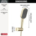 55815-PN-PR Bathroom/Bathroom Tub & Shower Faucets/Handshowers