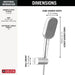 55815-PR Bathroom/Bathroom Tub & Shower Faucets/Handshowers