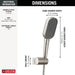 55815-SS-PR Bathroom/Bathroom Tub & Shower Faucets/Handshowers