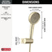 55913-PN-PR Bathroom/Bathroom Tub & Shower Faucets/Handshowers