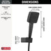 55914-BL Bathroom/Bathroom Tub & Shower Faucets/Handshowers