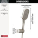 55915-SS-PR Bathroom/Bathroom Tub & Shower Faucets/Handshowers