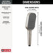 59815-SS-PR Bathroom/Bathroom Tub & Shower Faucets/Handshowers