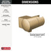 U4913-CZ-PR-PK Bathroom/Bathroom Tub & Shower Faucets/Handshower Outlets & Adapters