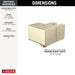 U4914-PN-PR-PK Bathroom/Bathroom Tub & Shower Faucets/Handshower Outlets & Adapters