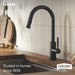 7606BL Kitchen/Kitchen Faucets/Pull Down Spray Faucets