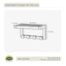 ACC543 Bathroom/Bathroom Storage & Organization/Bathroom Shelf Towers