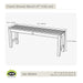 BEN518 Bathroom/Bathroom Accessories/Bath Seats & Benches