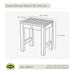 BEN519 Bathroom/Bathroom Accessories/Bath Seats & Benches