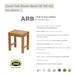 BEN519 Bathroom/Bathroom Accessories/Bath Seats & Benches