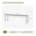 BEN521 Bathroom/Bathroom Accessories/Bath Seats & Benches