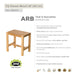 BEN531 Bathroom/Bathroom Accessories/Bath Seats & Benches