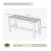 BEN563 Bathroom/Bathroom Accessories/Bath Seats & Benches