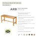 BEN563 Bathroom/Bathroom Accessories/Bath Seats & Benches