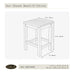 GBCH082 Bathroom/Bathroom Accessories/Bath Seats & Benches