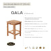 GBCH082 Bathroom/Bathroom Accessories/Bath Seats & Benches