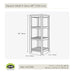 ACC528 Bathroom/Bathroom Storage & Organization/Bathroom Shelf Towers