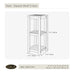 GACC101 Bathroom/Bathroom Storage & Organization/Bathroom Shelf Towers