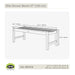 BEN538 Bathroom/Bathroom Accessories/Bath Seats & Benches