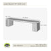 BEN550 Bathroom/Bathroom Accessories/Bath Seats & Benches