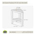 BEN557 Bathroom/Bathroom Accessories/Bath Seats & Benches