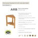 BEN557 Bathroom/Bathroom Accessories/Bath Seats & Benches