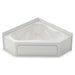 GT606APWH Bathroom/Bathtubs & Showers/Alcove Tubs
