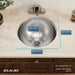 ELUH12 Kitchen/Kitchen Sinks/Undermount Kitchen Sinks