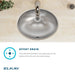 ELUH1511 Bathroom/Bathroom Sinks/Undermount Bathroom Sinks