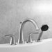 T4738-SS Bathroom/Bathroom Tub & Shower Faucets/Roman Tub Faucets