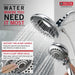 58569-PK Bathroom/Bathroom Tub & Shower Faucets/Showerhead & Handshower Combos
