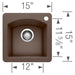 440202 Kitchen/Kitchen Sinks/Bar & Prep Sinks