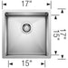 515638 Kitchen/Kitchen Sinks/Bar & Prep Sinks