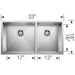 515824 Kitchen/Kitchen Sinks/Undermount Kitchen Sinks