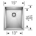 516208 Kitchen/Kitchen Sinks/Undermount Kitchen Sinks