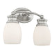 8-9127-2-SN Lighting/Wall Lights/Vanity & Bath Lights