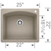 441280 Kitchen/Kitchen Sinks/Dual Mount Kitchen Sinks