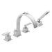 T4753 Bathroom/Bathroom Tub & Shower Faucets/Roman Tub Faucets