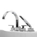 T4753-CZ Bathroom/Bathroom Tub & Shower Faucets/Roman Tub Faucets
