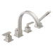 T4753-SS Bathroom/Bathroom Tub & Shower Faucets/Roman Tub Faucets