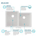 ELGU250RWH0 Kitchen/Kitchen Sinks/Undermount Kitchen Sinks